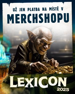 🛍️✨ Malá, ale důležitá zpráva z LexiCon Merchshopu! ✨🛍️ Od teď už nemusíte platit předem – za focení a podpisy našich...