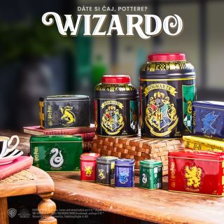 Když Wingardium Levio-sa nezabere, uvař si čaj! Nově na Wizardo.cz → Harry Potter čaje od britské značky The English Teas....