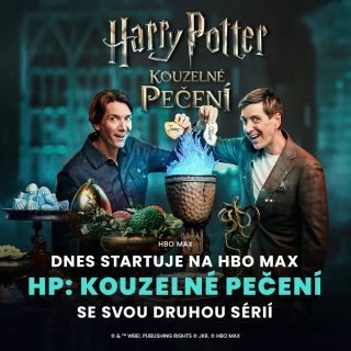 🧁✨ Kouzelné pečení je zpět! Harry Potter: Wizards of Baking – Sezóna 2 přichází již dnes na @hbomaxczsk 🪄 A pokud během...