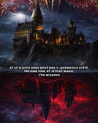 Ať už dnes slavíte nový rok v jakémkoliv světě, přejeme vám rok plný magie, zázraků a dobrých kouzel ✨ Tým Wizardo.